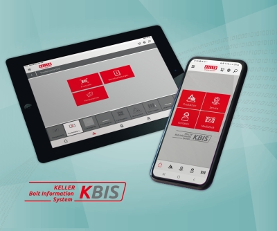 KELLER Bolt Information System - application de service KBIS
