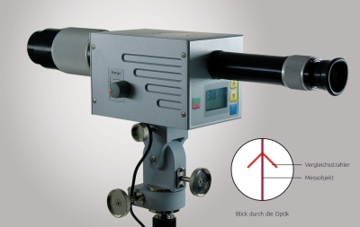 Intensitätsvergleichspyrometer PV 11 zur genauen optischen Temperaturmessung.