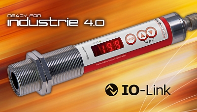 Pyrometer mit IO-Link Schnittstelle, Analogausgang und Schaltkontakt. Pyrometer mit IO-Link Schnittstelle, Analogausgang und Schaltkontakt.