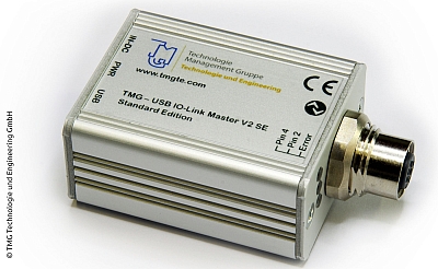 IO-Link Master zum Anschluss eines IO-Link Device über die USB-Schnittstelle an einen PC. IO-Link Master zum Anschluss eines IO-Link Device über die USB-Schnittstelle an einen PC.
