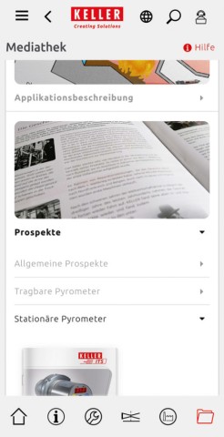 Mediathek in der KITS App