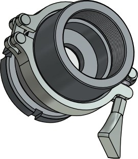 Schnellkupplung PA10/C