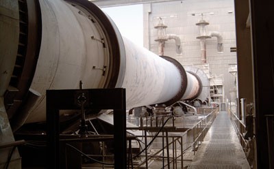 Rotary kiln, directly heated