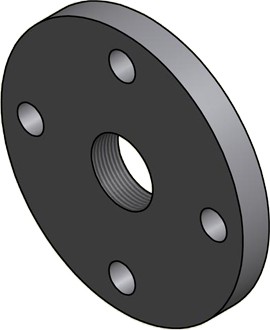 Anbauflansch Flansch DN 50 - R1.1/4