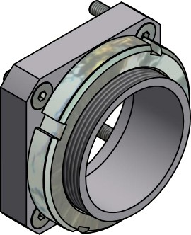 Anbauflansch PZ 40/D