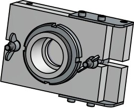 ZnS-Scheibenscharnier PZ 10/I AF 4