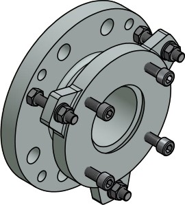 Kugelflansch PB 08/I AF 2