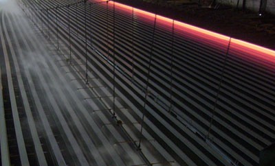 Leito de resfriamento do laminador