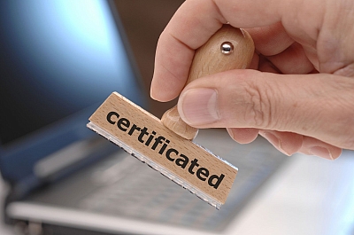 Företagspolicy / Certifikat